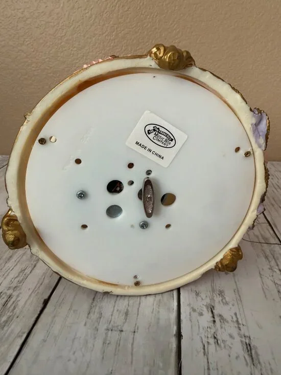 RARE San Francisco Music Box Dual Counter Rotating Angel 3-Horse Carousel - Picture 3 of 10